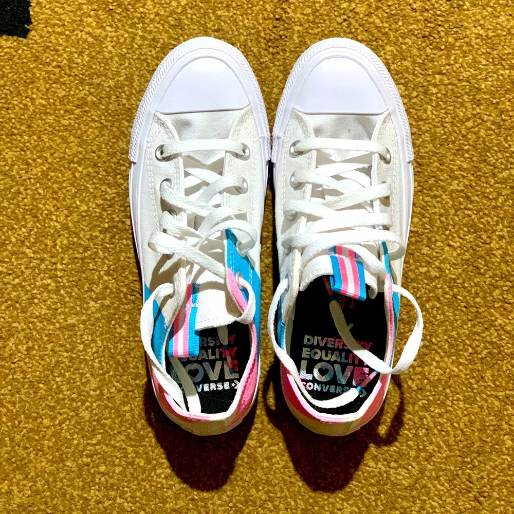 Converse Trans Pride Chuck Taylors Low Top